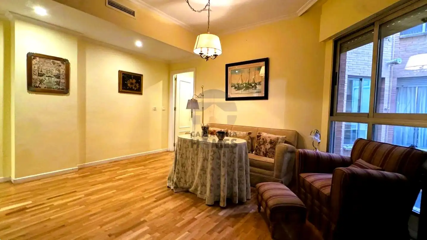 Living room of Flat for sale in Cartagena  with Air Conditioner, Parquet flooring and Storage room