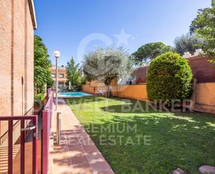 Garden of Single-family semi-detached for sale in Sant Cugat del Vallès