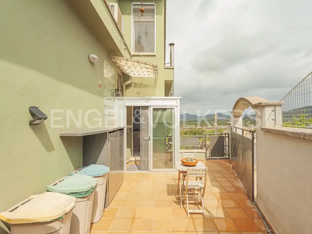 Terraza de Casa o chalet en venta en Castellnou de Bages con Calefacción, Jardín privado y Piscina