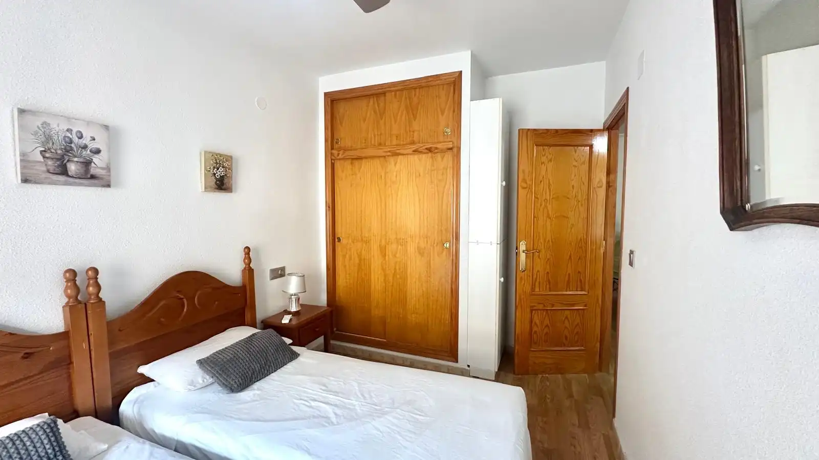 Bedroom of Flat for rent in Torrevieja  with Heating, Furnished and Washing machine