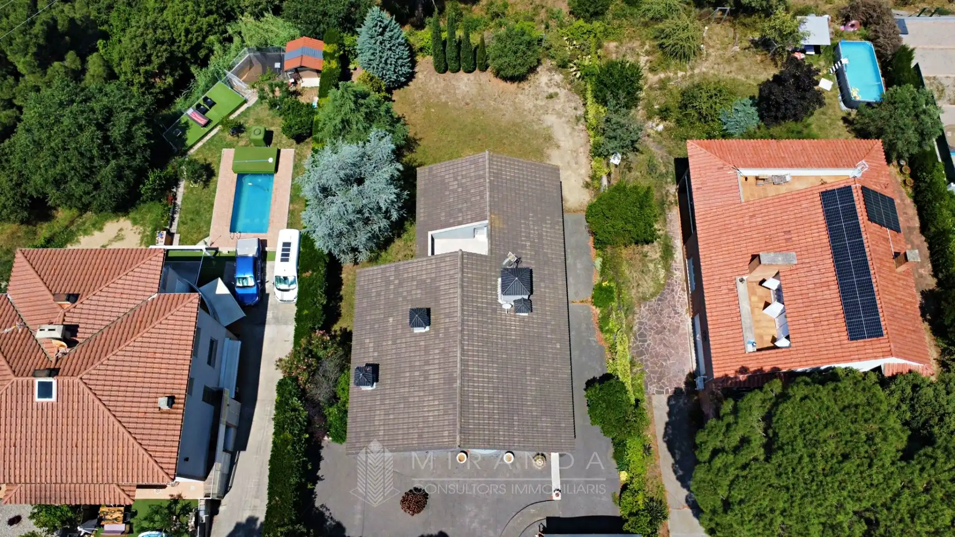 Vista exterior de Casa o xalet en venda en La Garriga amb Aire condicionat, Calefacció i Terrassa