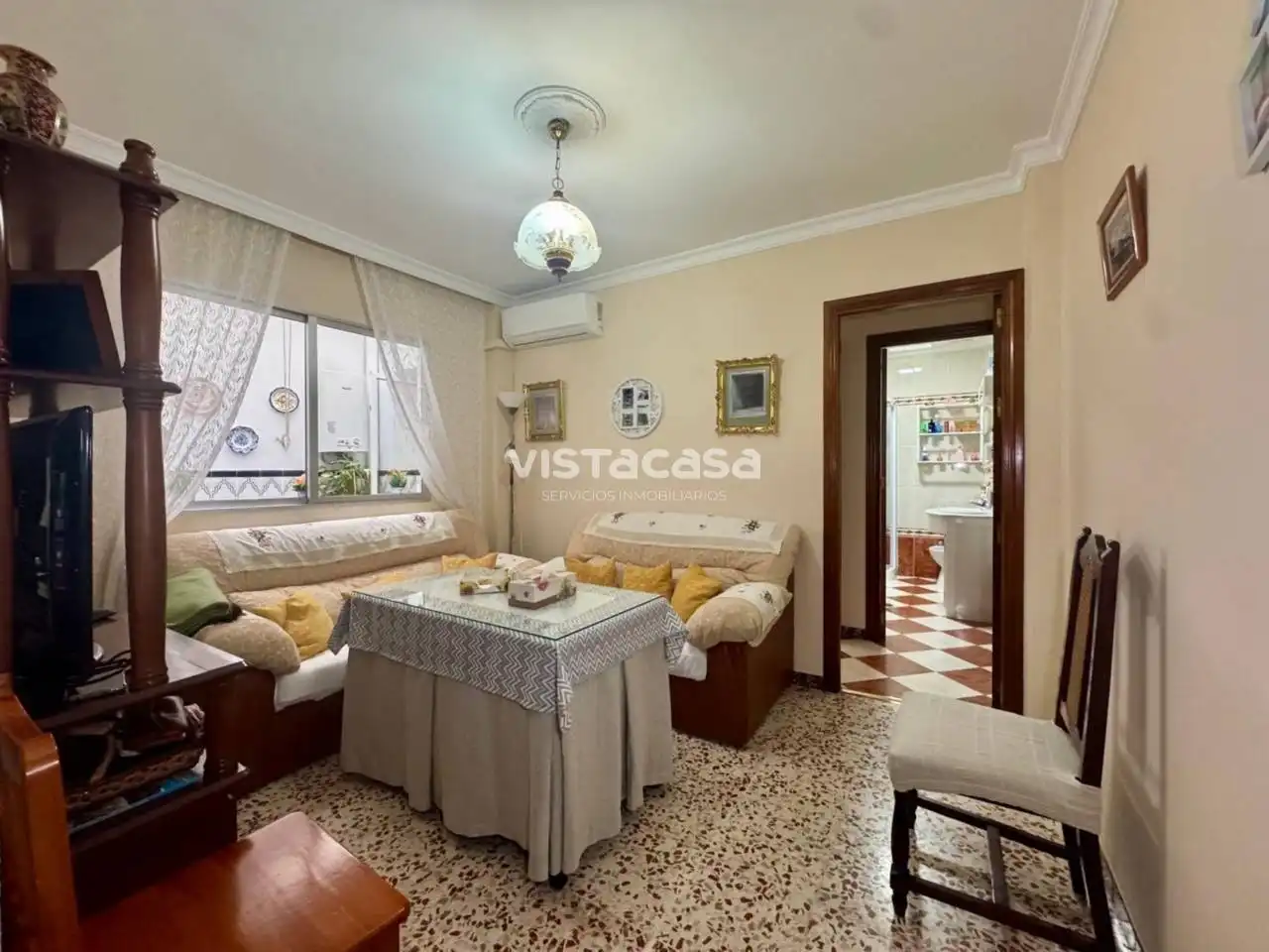 Living room of Houses for sale in Sevilla  with Air Conditioner, Heating and Terrace