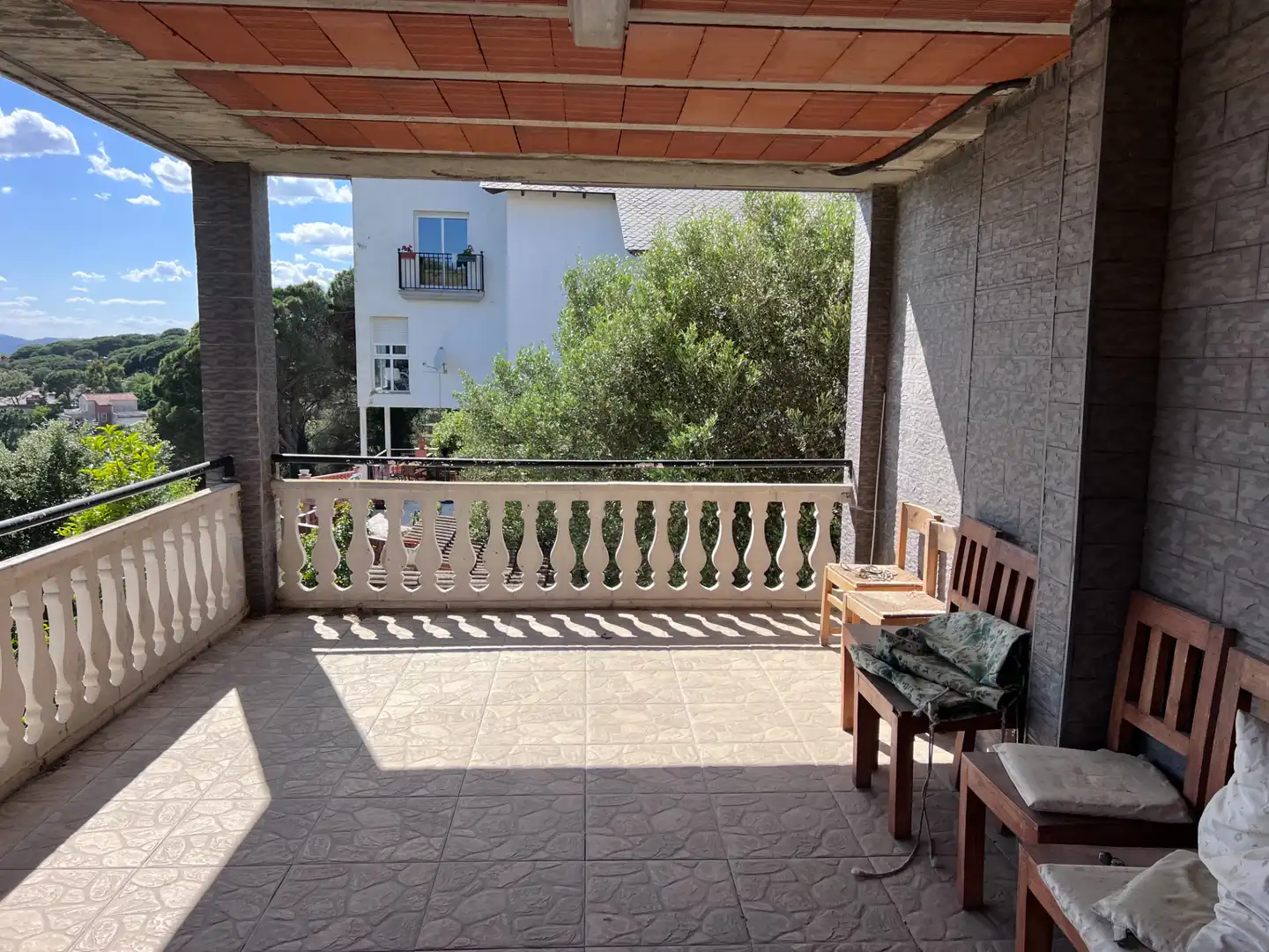 Terraza de Casa o chalet en venta en Dosrius con Aire acondicionado, Calefacción y Jardín privado