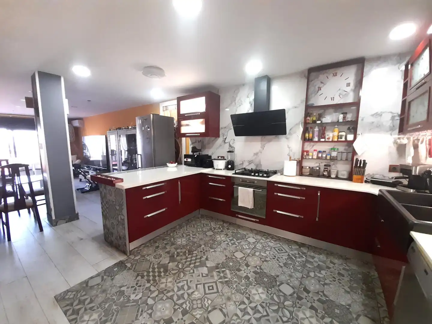 Cocina de Ático en venta en El Prat de Llobregat con Calefacción y Horno