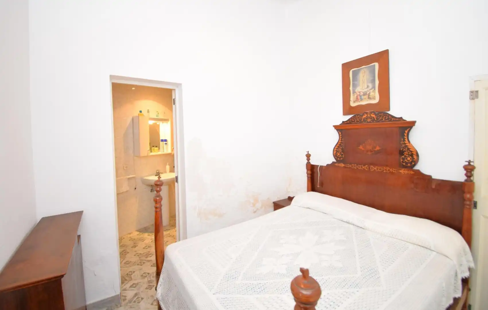 Schlafzimmer von Haus oder Chalet zum Verkauf in Llubí mit Privatgarten
