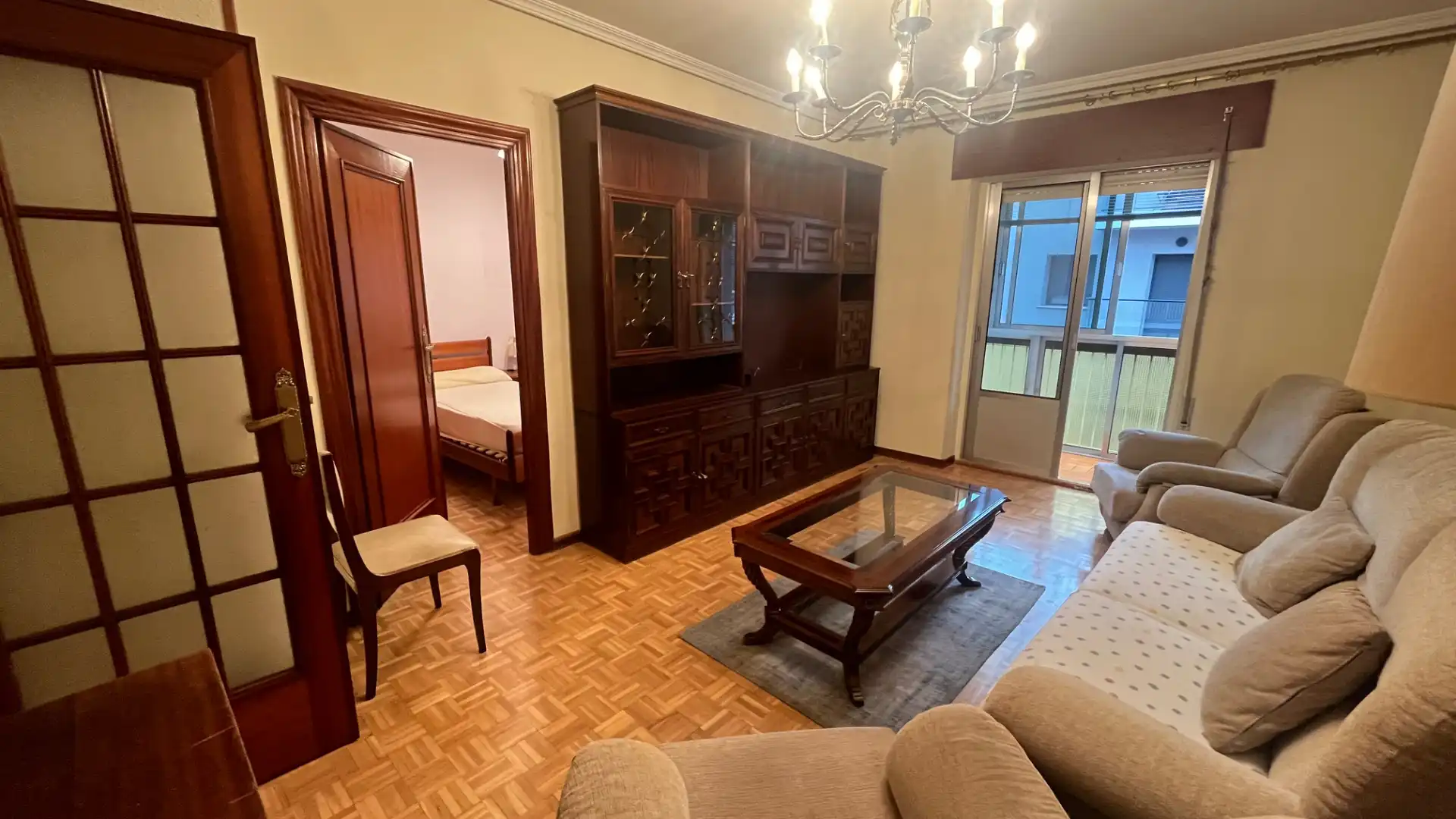 Living room of Flat for sale in Valladolid  with Heating and Parquet flooring