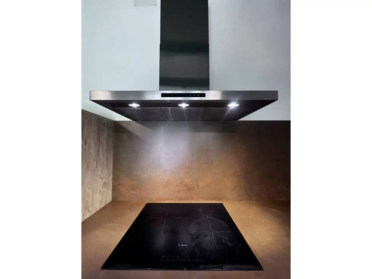 Cocina de Casa adosada de alquiler en Avinyonet de Puigventós con Aire acondicionado, Calefacción y Jardín privado