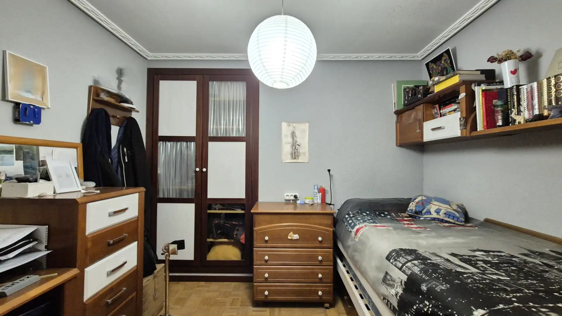 Schlafzimmer von Wohnung zum Verkauf in Palencia mit Balkon