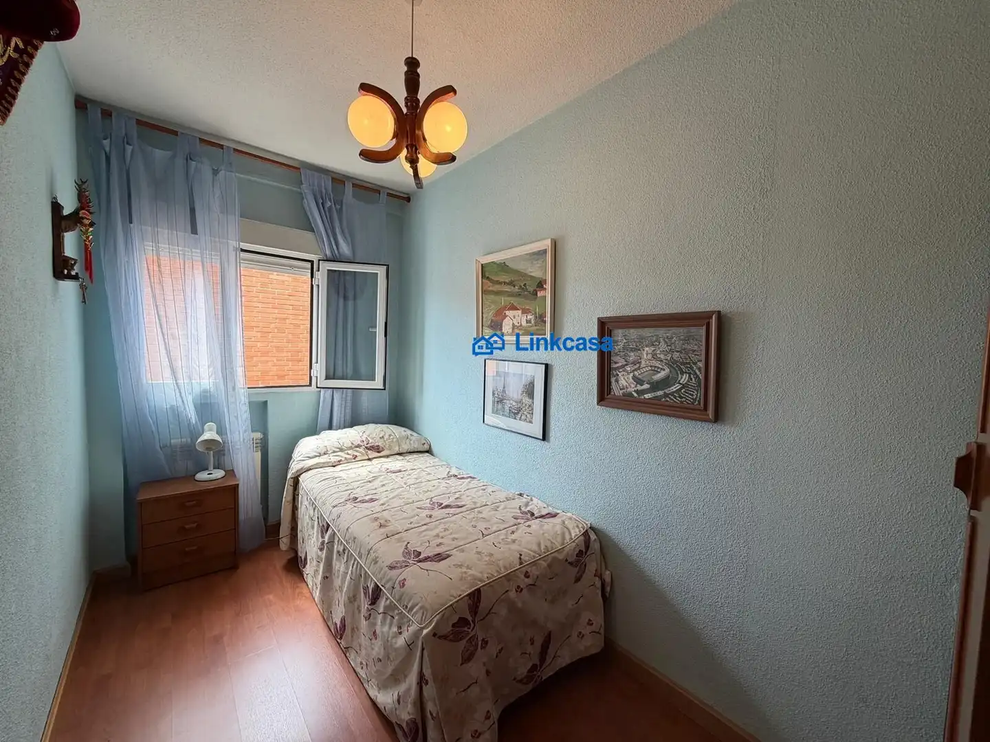 Bedroom of Flat for sale in Madrid  with Heating, Private garden and Terrace