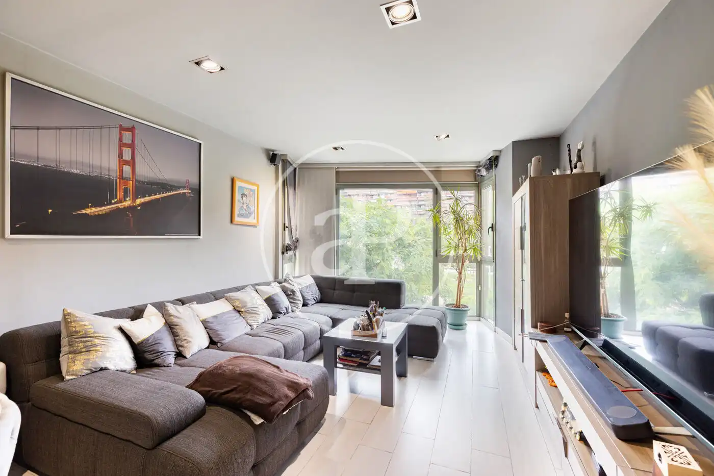 Living room of Flat for sale in Sant Martí