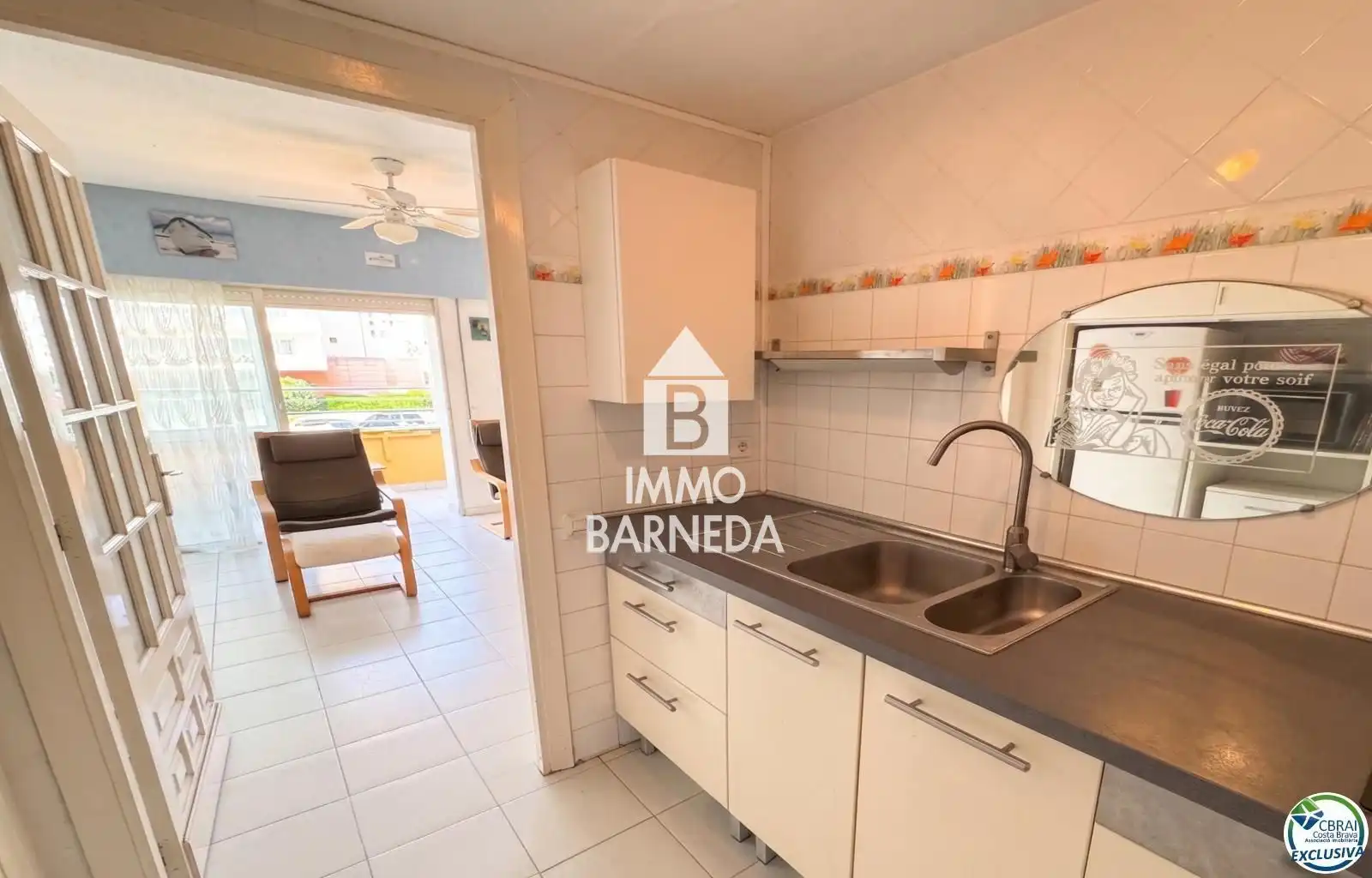 Flat with terrace for sale in DE LA GOLA DE L'ESTANY 10, imagen 14