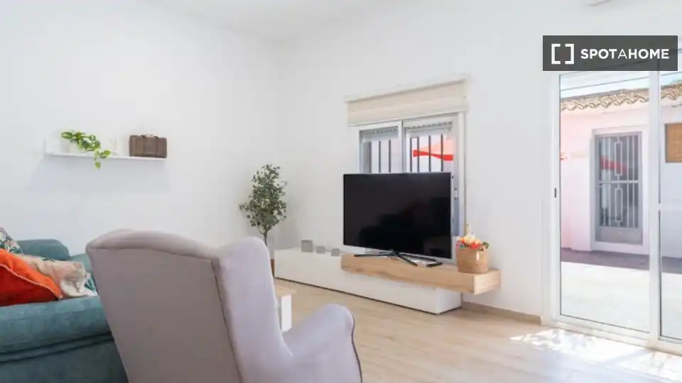 Sala de estar de Piso de alquiler en Alzira con Aire acondicionado, Calefacción y Amueblado