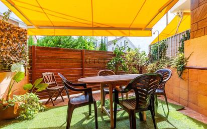 Terrace of Single-family semi-detached for sale in Alella  with Air Conditioner, Heating and Parquet flooring