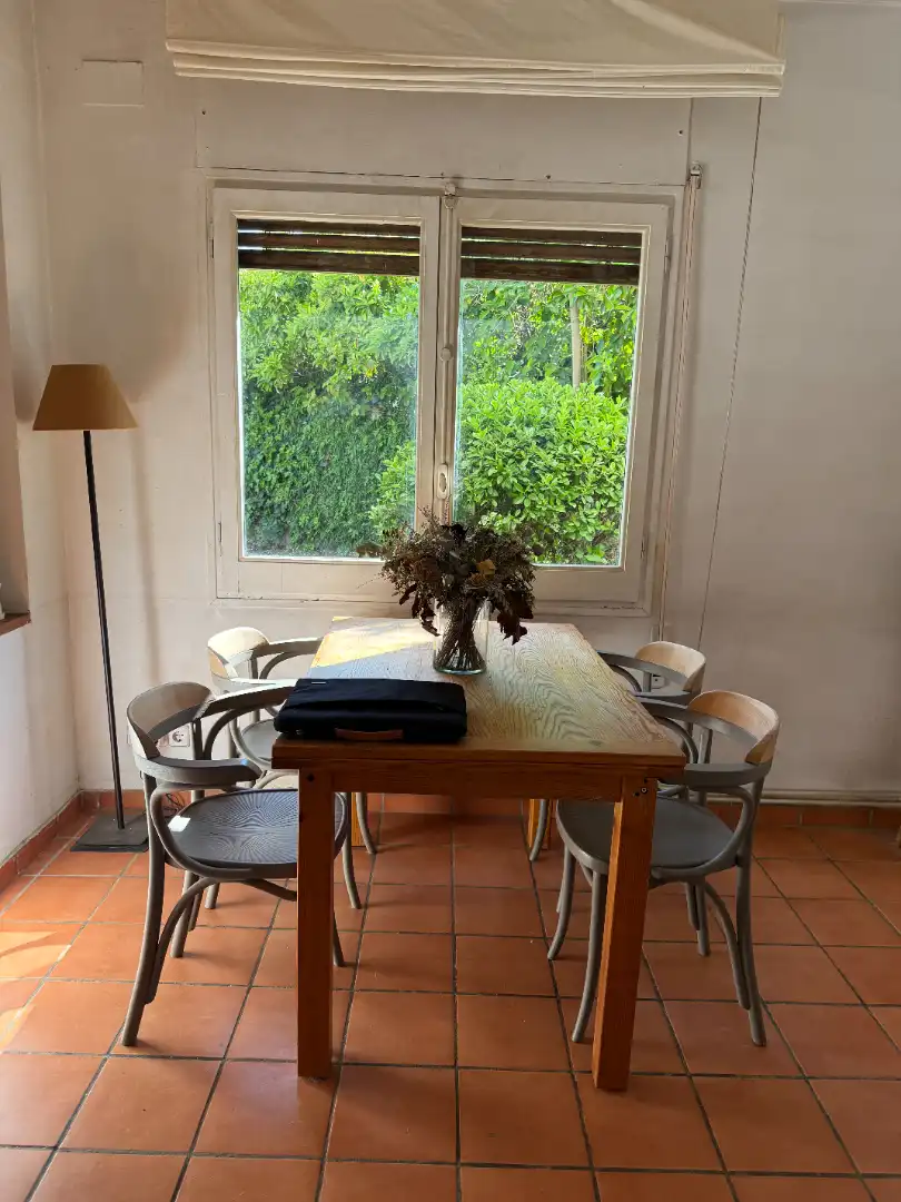 Esszimmer von Haus oder Chalet zum Verkauf in Sant Cugat del Vallès mit Privatgarten und Abstellraum