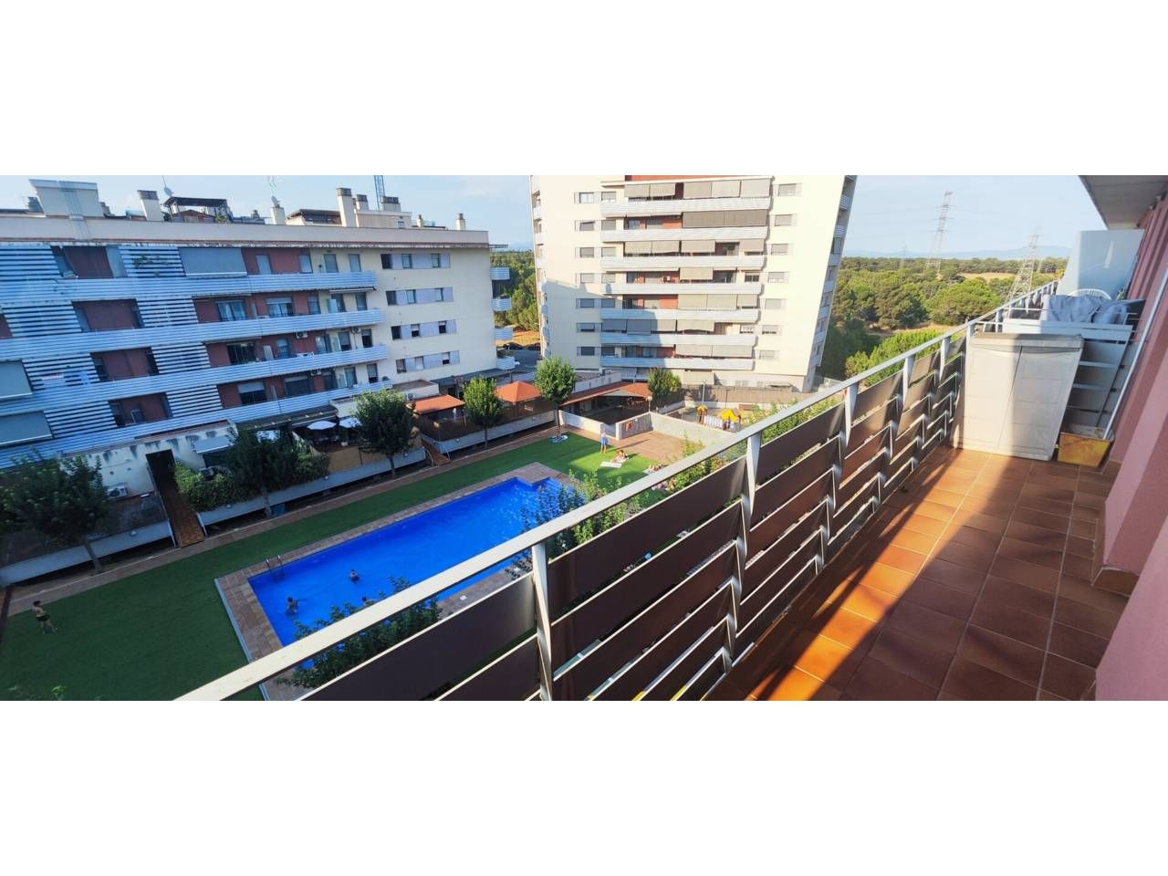 Piscina de Dúplex en venda en Terrassa amb Aire condicionat, Calefacció i Parquet