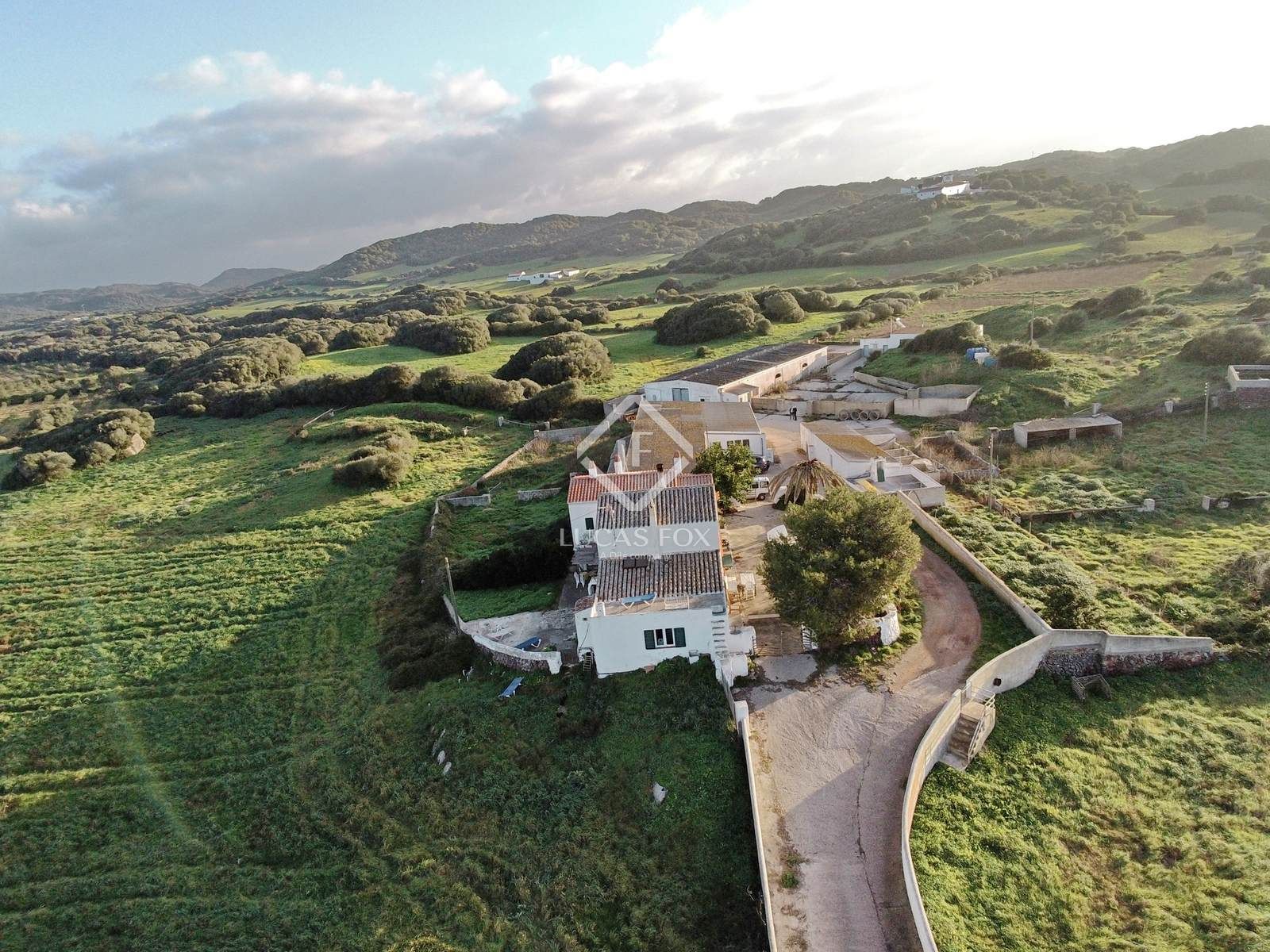 Vista exterior de Finca rústica en venda en Maó amb Terrassa, Traster i Balcó