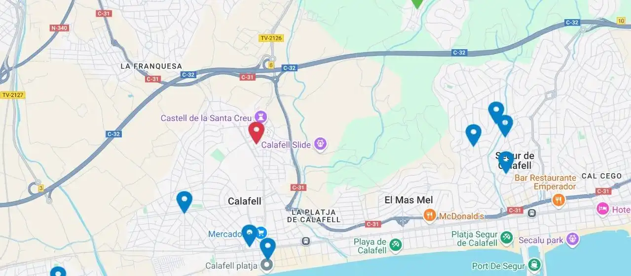 Außenansicht von Geschaftsraum zum Verkauf in Calafell
