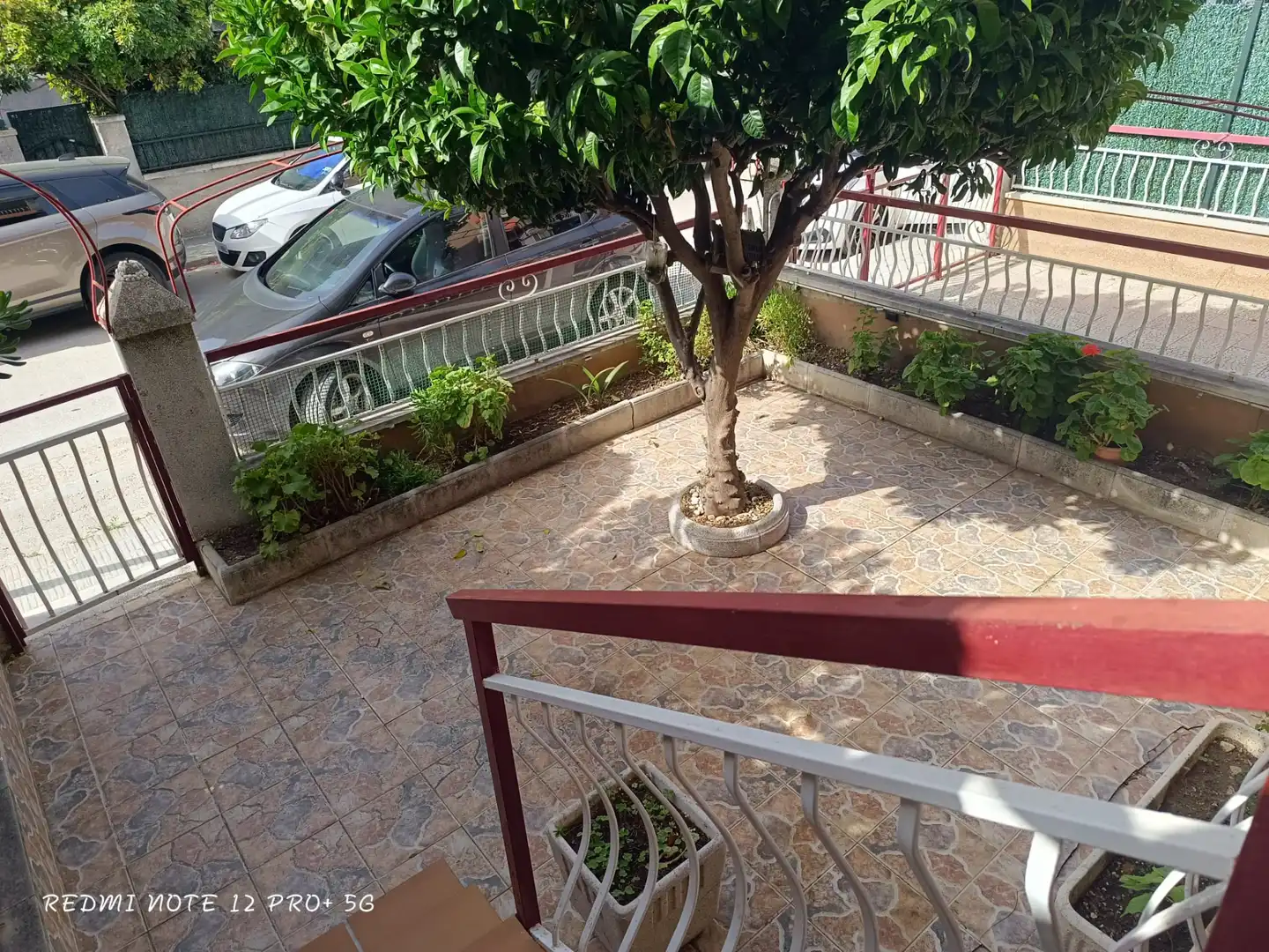 Terrasse von Wohnung zum Verkauf in Cunit mit Privatgarten, Terrasse und Ofen