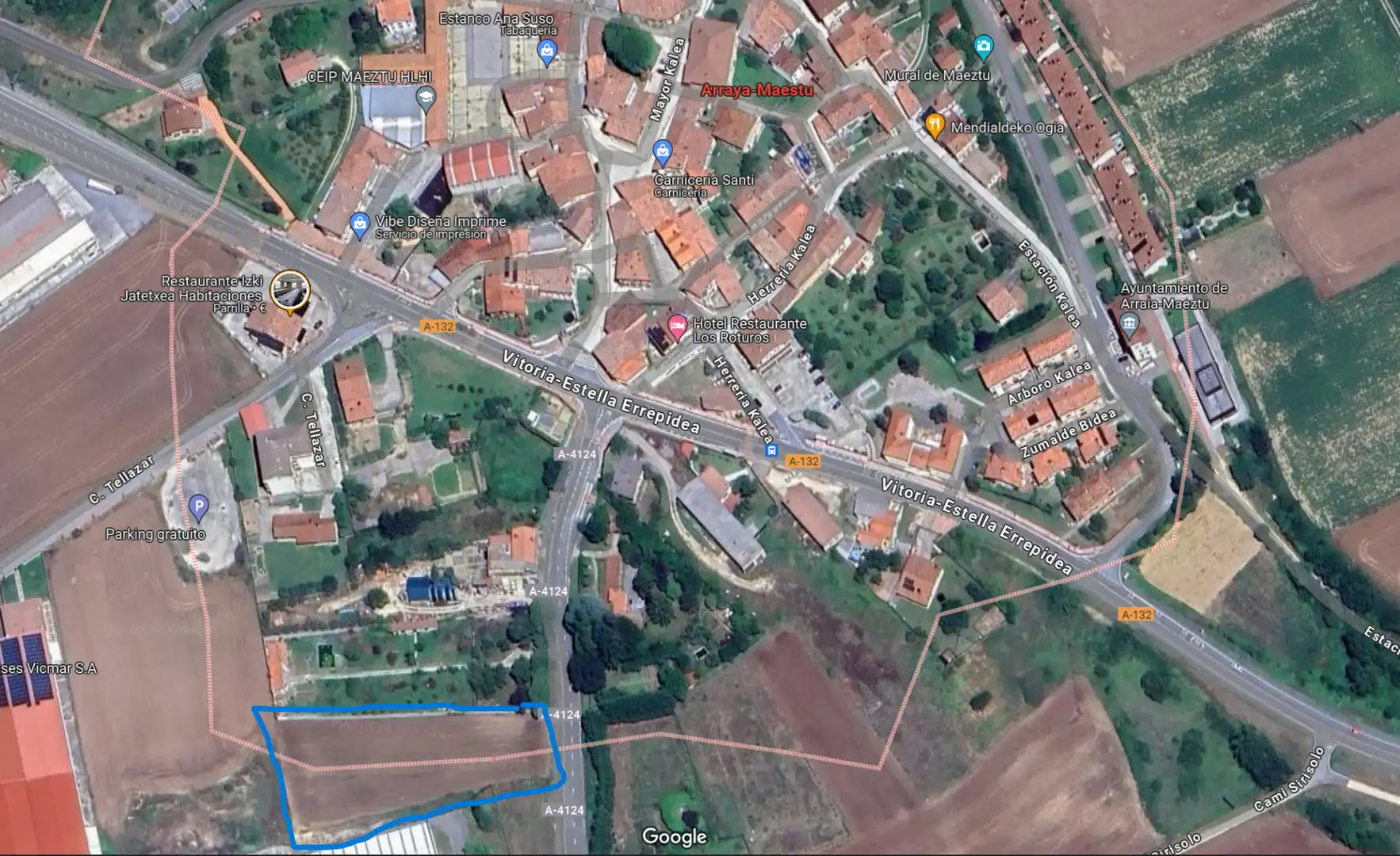 Vista exterior de Residencial en venda en Arraia-Maeztu