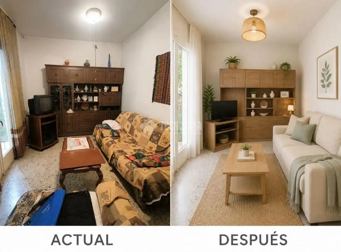 Sala d'estar de Pis en venda en Barcelona