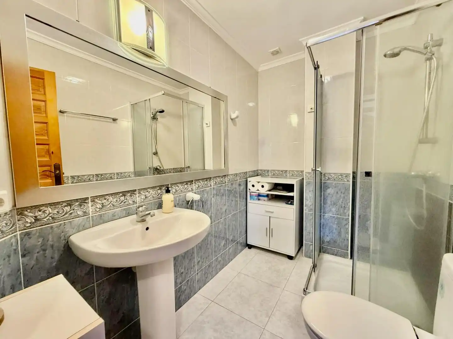 Baño de Apartamento en venta en Benitachell / El Poble Nou de Benitatxell con Aire acondicionado, Terraza y Piscina comunitaria