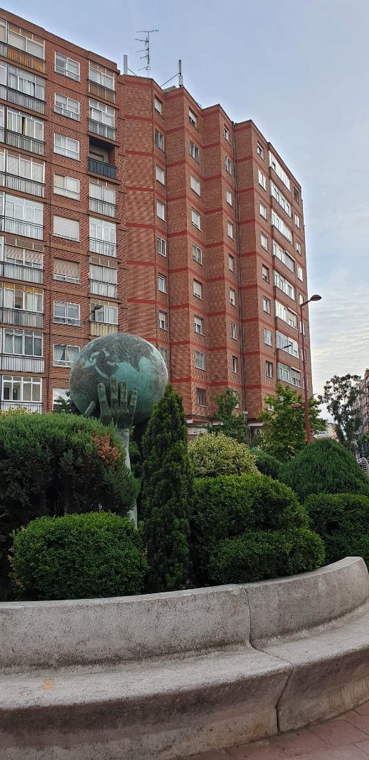 Exterior view of Flat to rent in Valladolid Capital  with Heating, Parquet flooring and Furnished