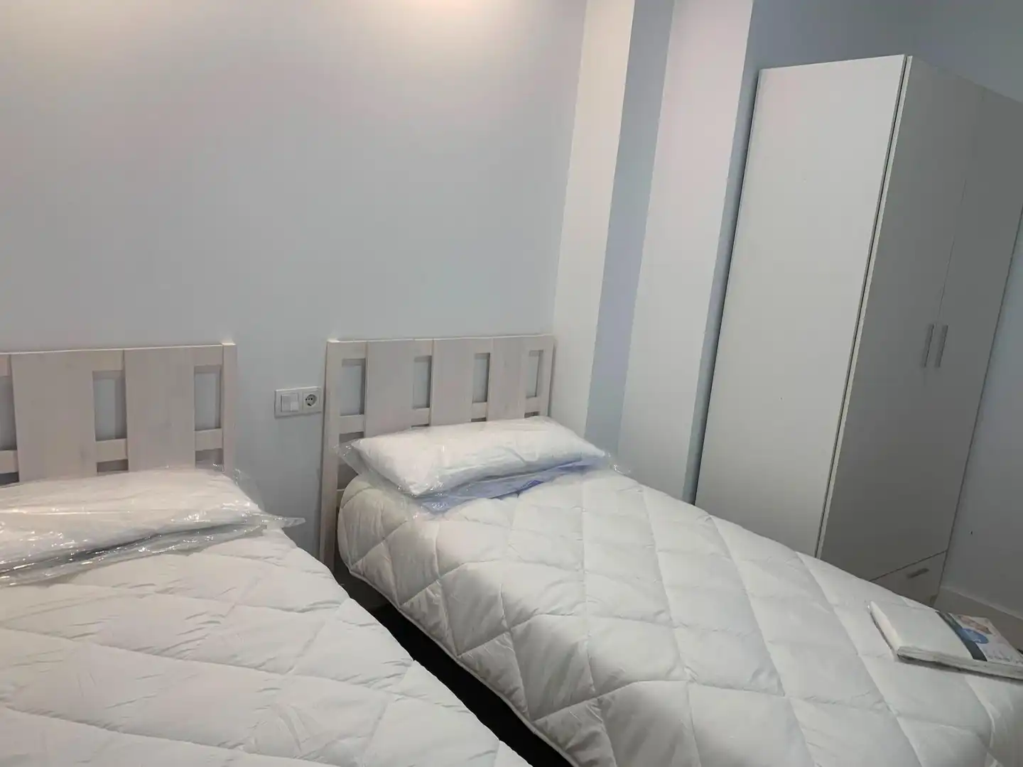 Bedroom of Flat for rent in Plasencia  with Air Conditioner and Furnished