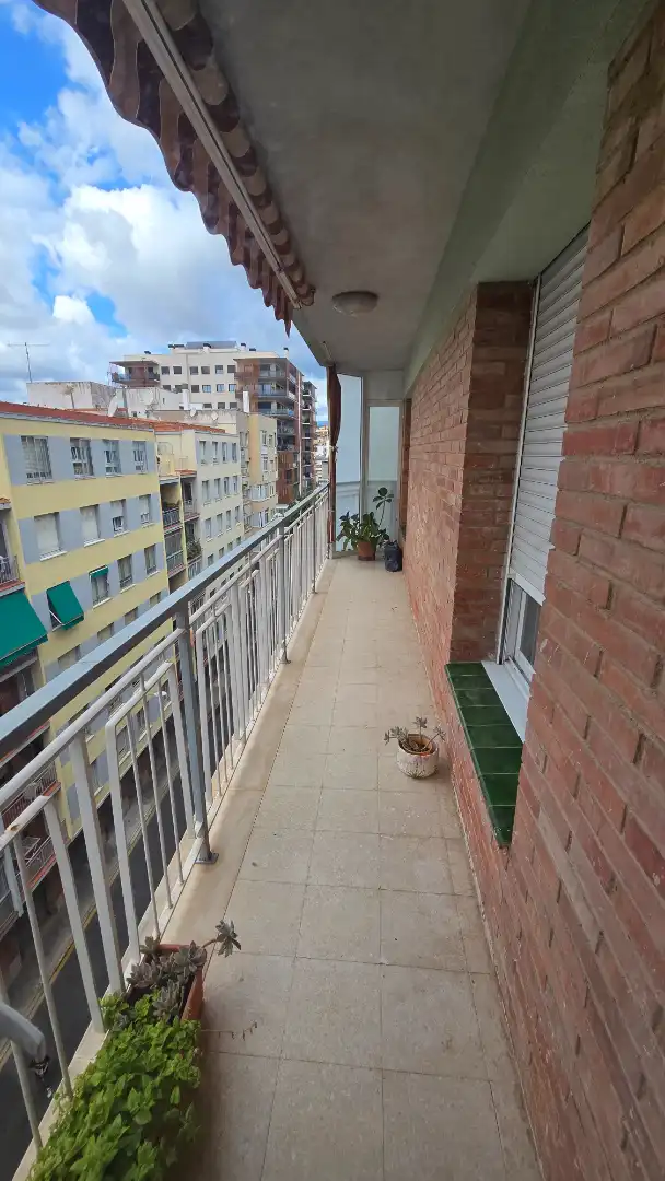 Balcony of Flat for sale in Reus  with Heating, Furnished and Oven