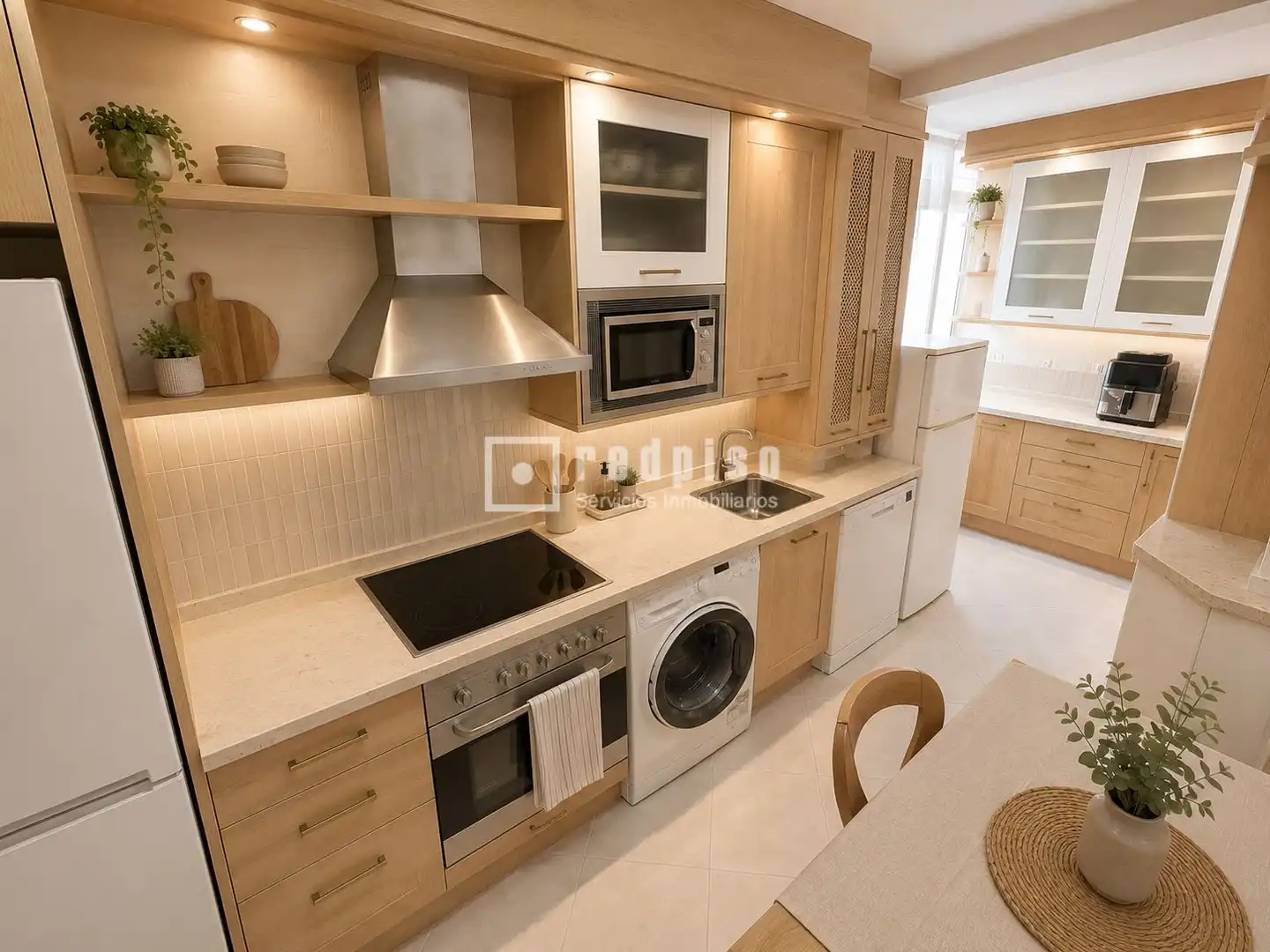Cocina de Piso en venta en Coslada con Aire acondicionado, Calefacción y Terraza