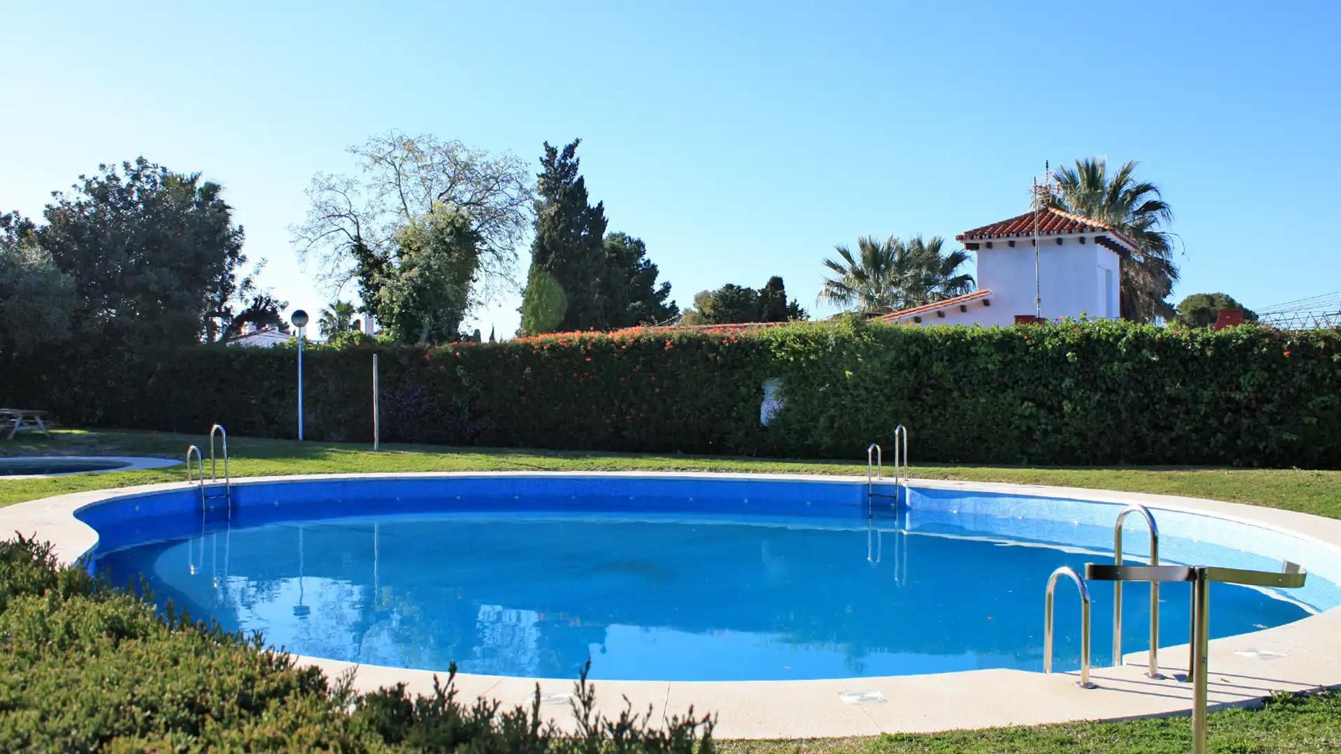 Piscina de Casa adosada en venta en Málaga Capital con Aire acondicionado, Terraza y Trastero