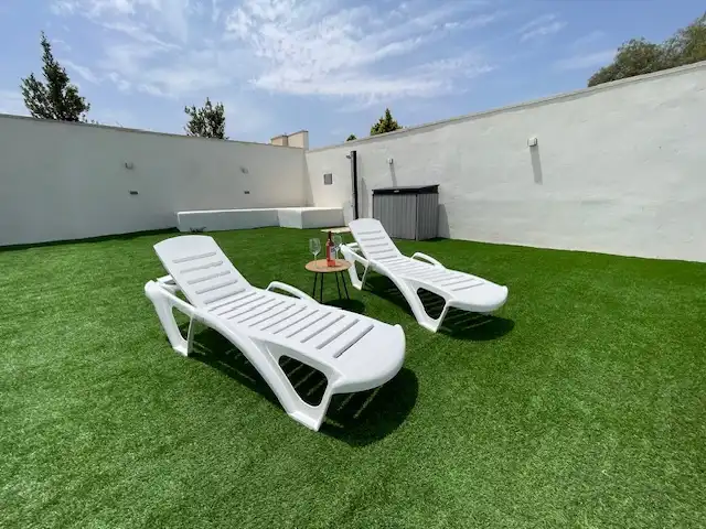 Terrace of Houses for rent in Alicante / Alacant  with Air Conditioner, Heating and Private garden