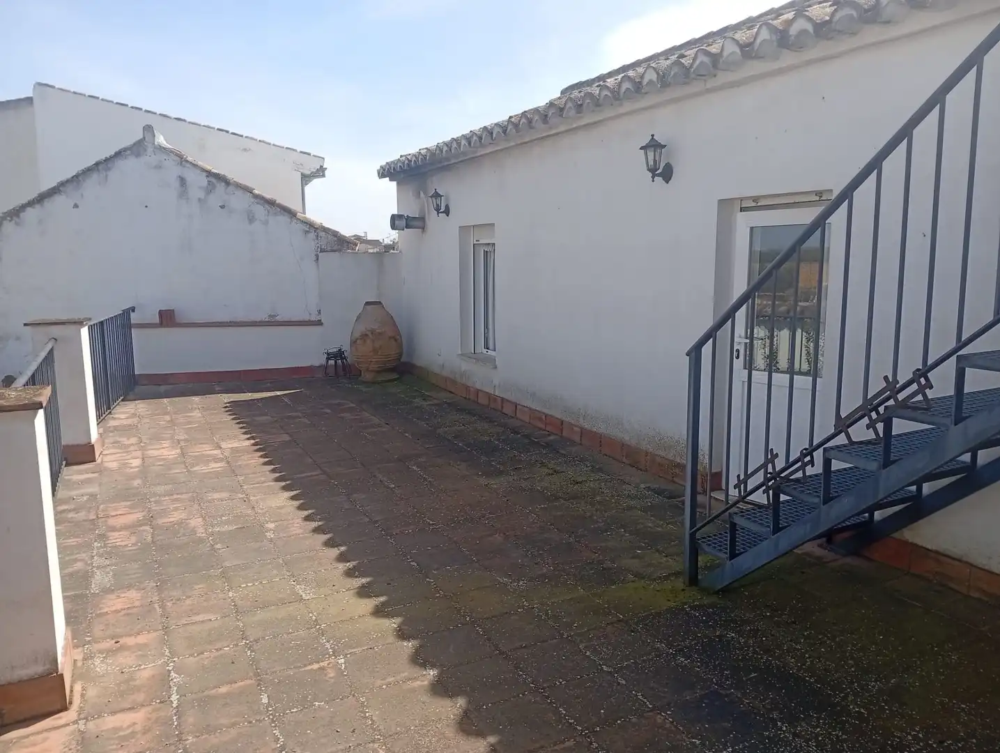 Terraza de Finca rústica en venta en Mollina con Aire acondicionado, Calefacción y Jardín privado