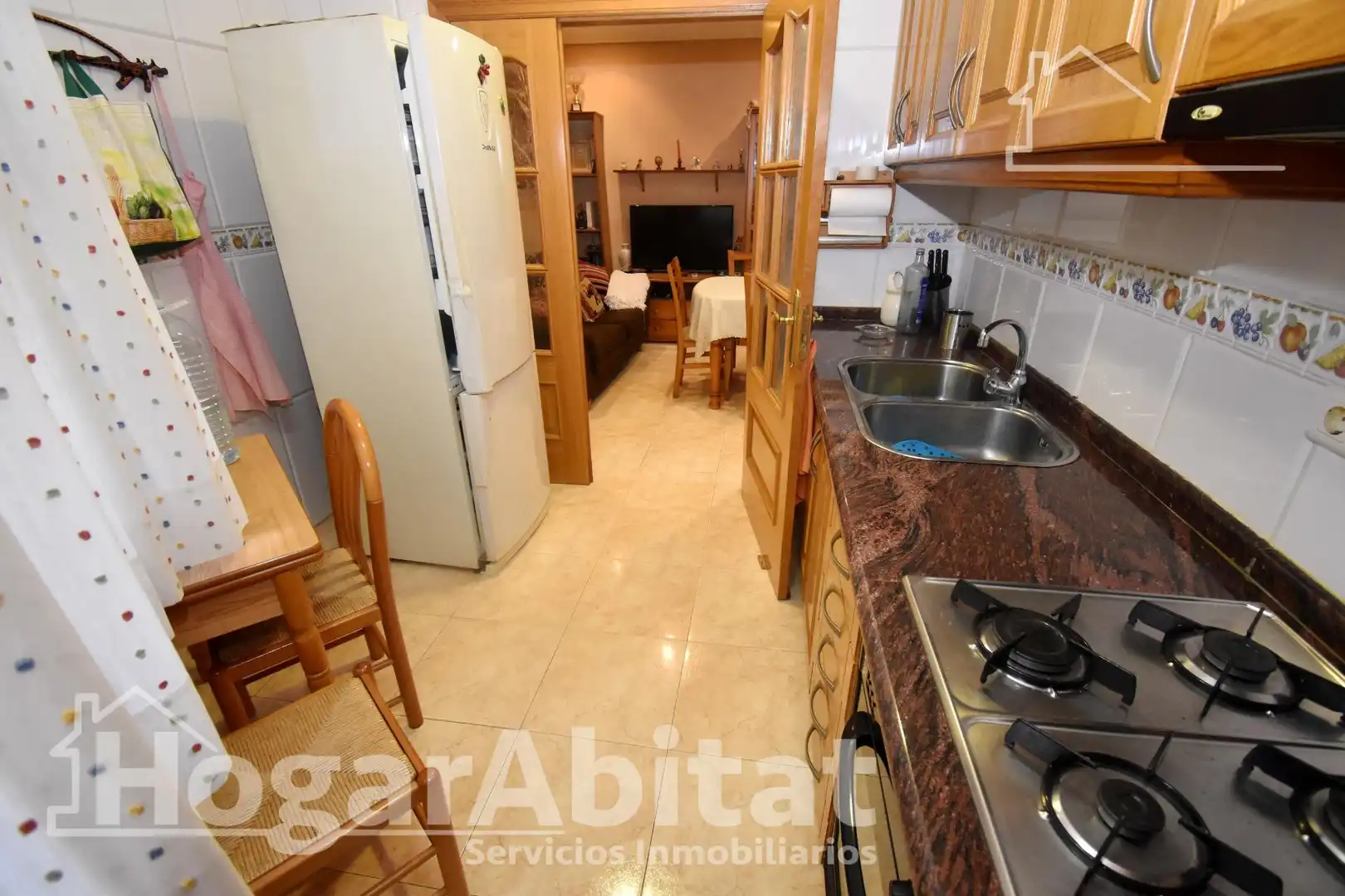 Cocina de Piso en venta en Castellón de la Plana / Castelló de la Plana con Aire acondicionado, Calefacción y Trastero