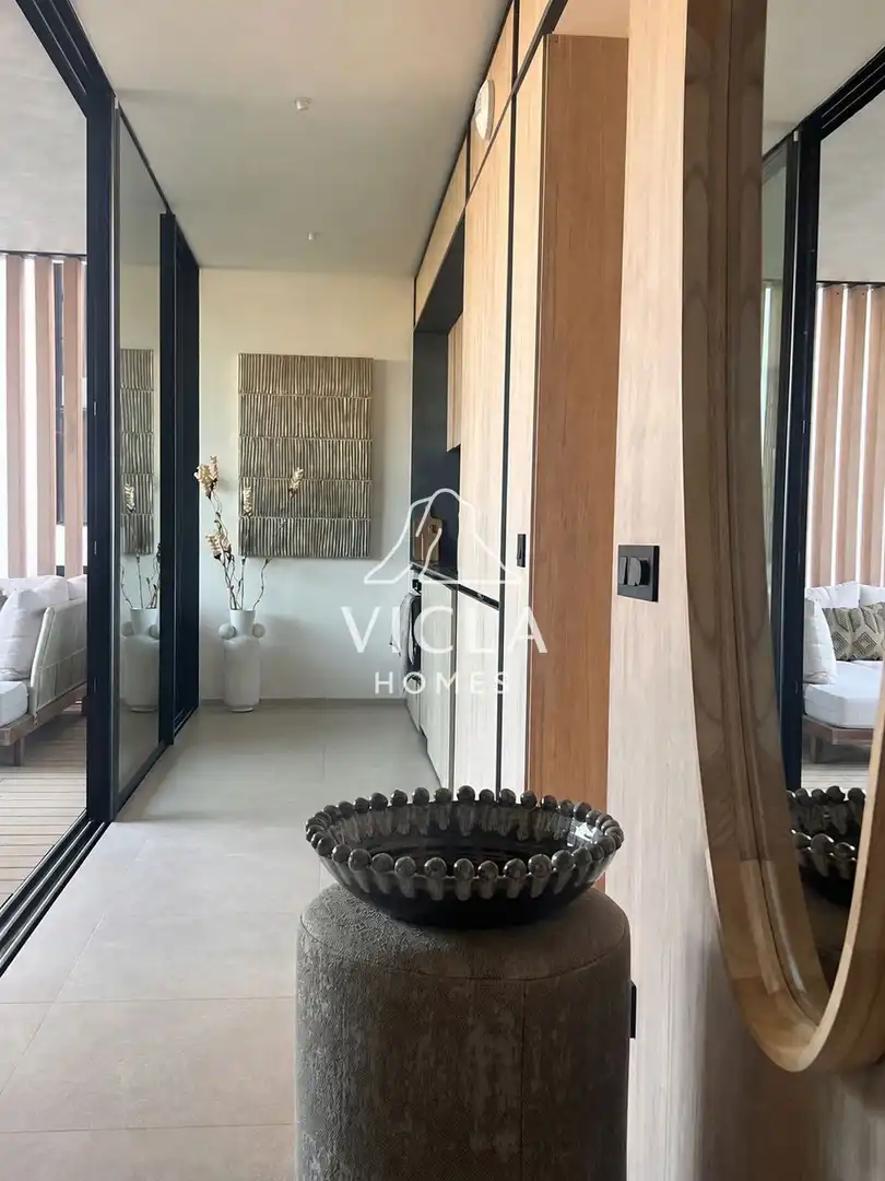 Wohnung zur Miete in Santa Eulària des Riu mit Klimaanlage, Heizung und Terrasse