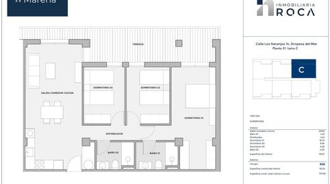Foto 2 de Apartamento en venta en Calle Los Naranjos, 14, Playa de la Concha, Oropesa del Mar / Orpesa