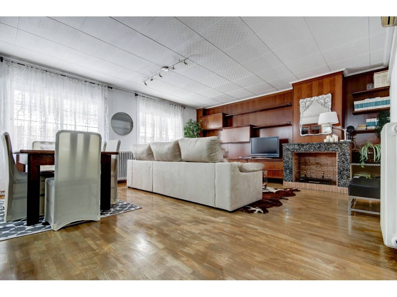 Living room of Flat for sale in El Prat de Llobregat  with Heating and Parquet flooring