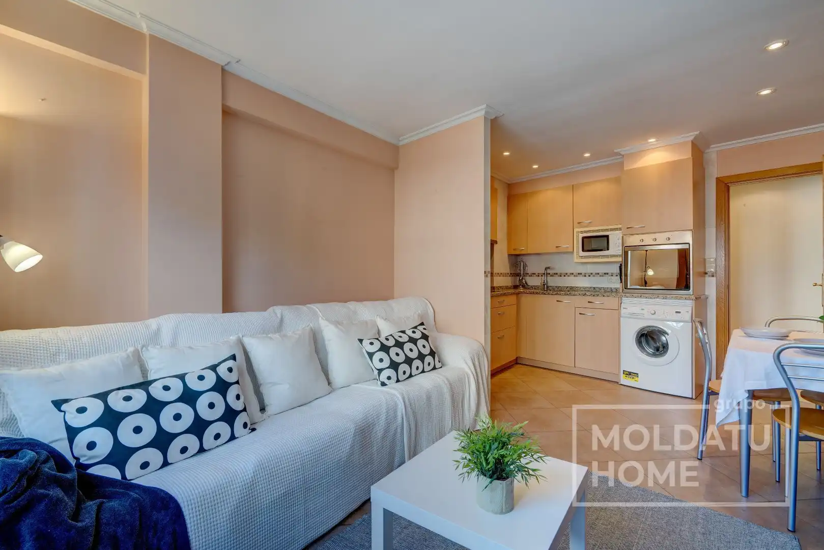 Wohnzimmer von Wohnung zum Verkauf in Donostia - San Sebastián  mit Heizung, Terrasse und Abstellraum