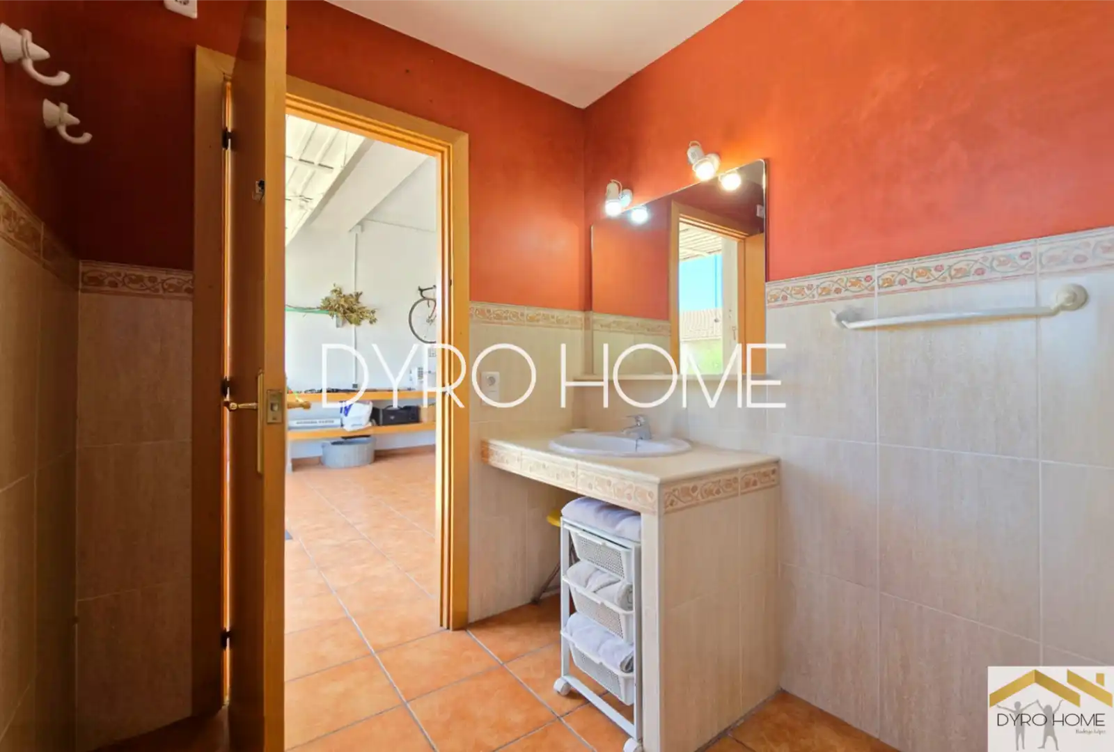 Baño de Casa o chalet en venta en Font-rubí con Aire acondicionado, Calefacción y Jardín privado