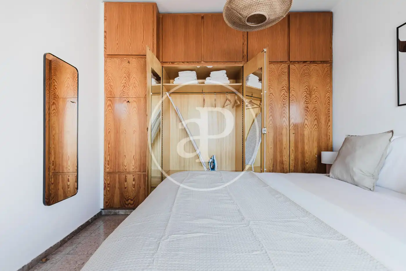 Bedroom of Flat for rent in Barcelona  with Air Conditioner, Heating and Furnished