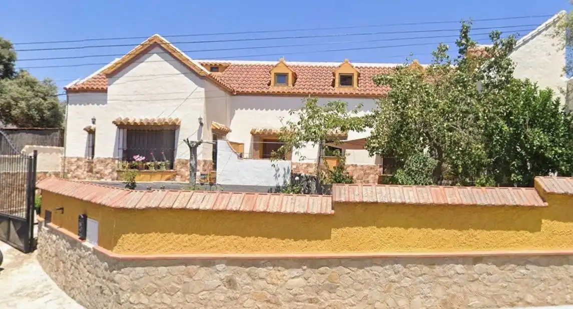 Vista exterior de Finca rústica en venta en Ronda con Calefacción, Jardín privado y Trastero