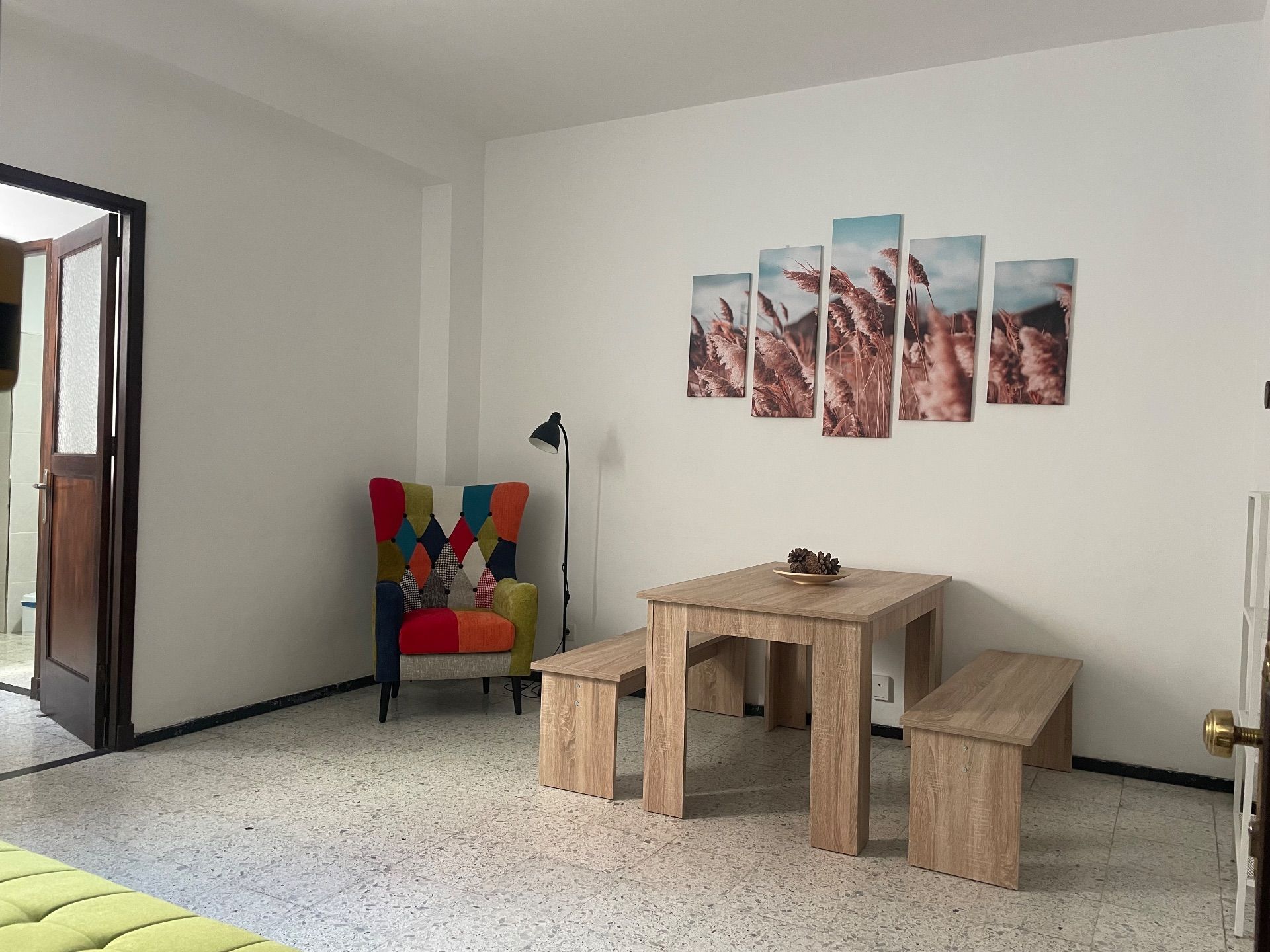 Living room of Flat to share in Las Palmas de Gran Canaria  with Furnished