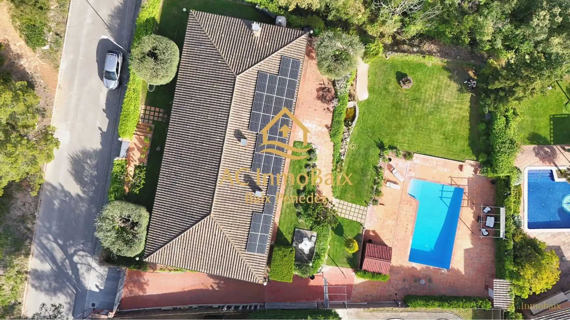 Jardí de Casa o xalet en venda en Begues amb Aire condicionat, Calefacció i Jardí privat