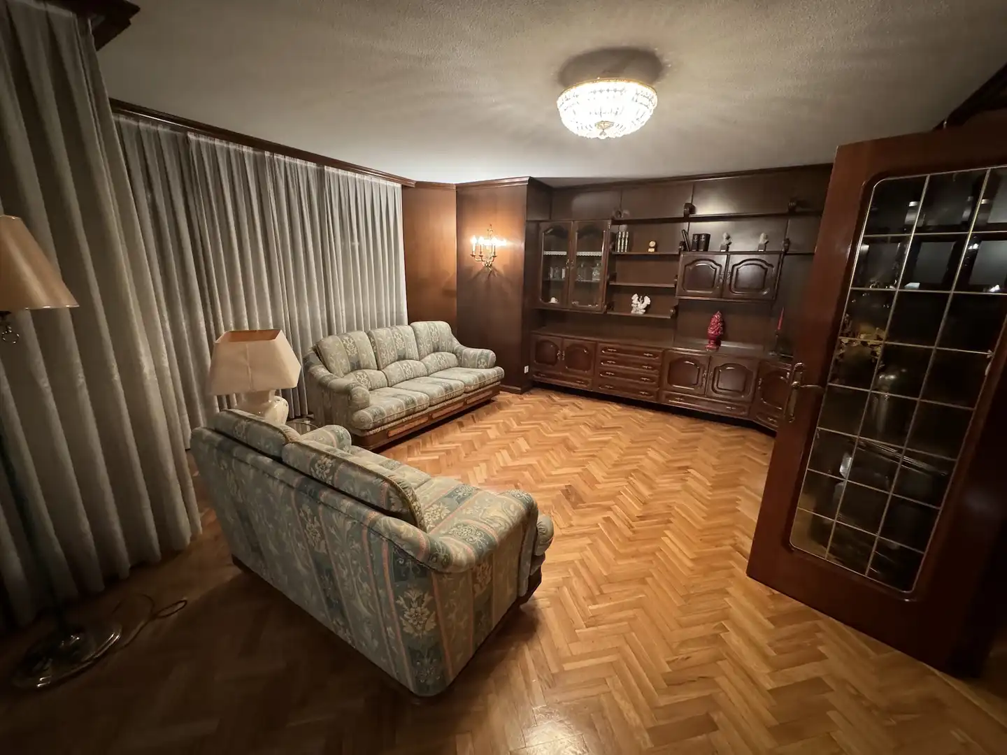 Sala d'estar de Pis en venda en Villena amb Aire condicionat, Calefacció i Parquet