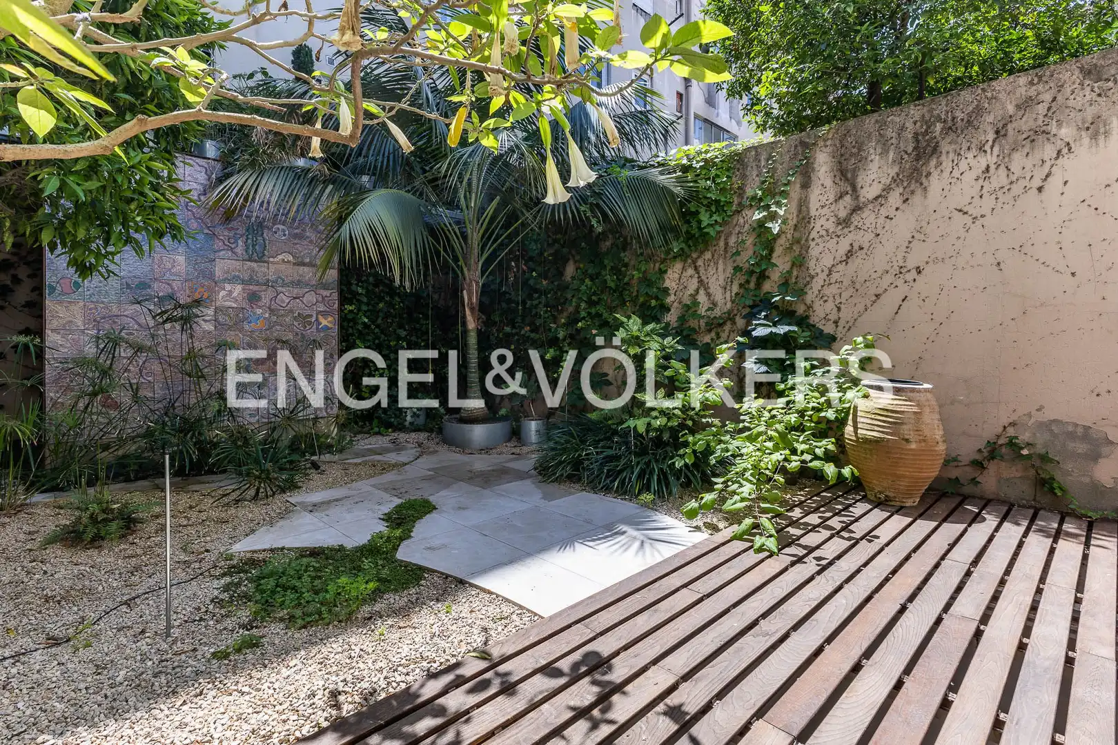 Terrace of Houses for rent in Barcelona  with Air Conditioner, Heating and Private garden