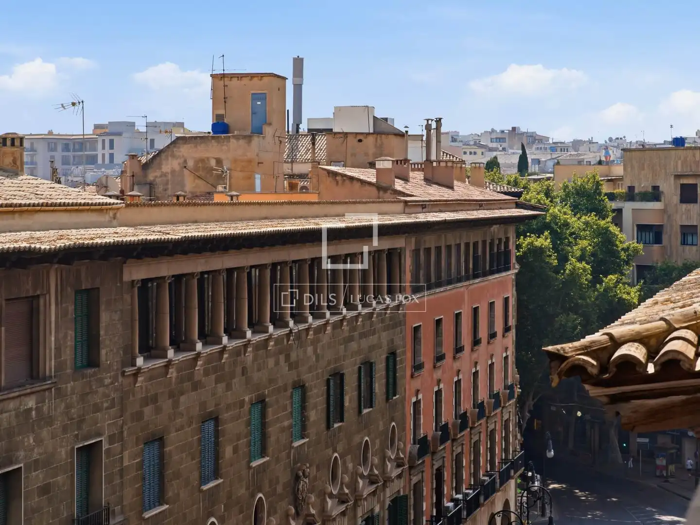 Vista exterior de Pis de lloguer en  Palma de Mallorca amb Aire condicionat, Calefacció i Parquet
