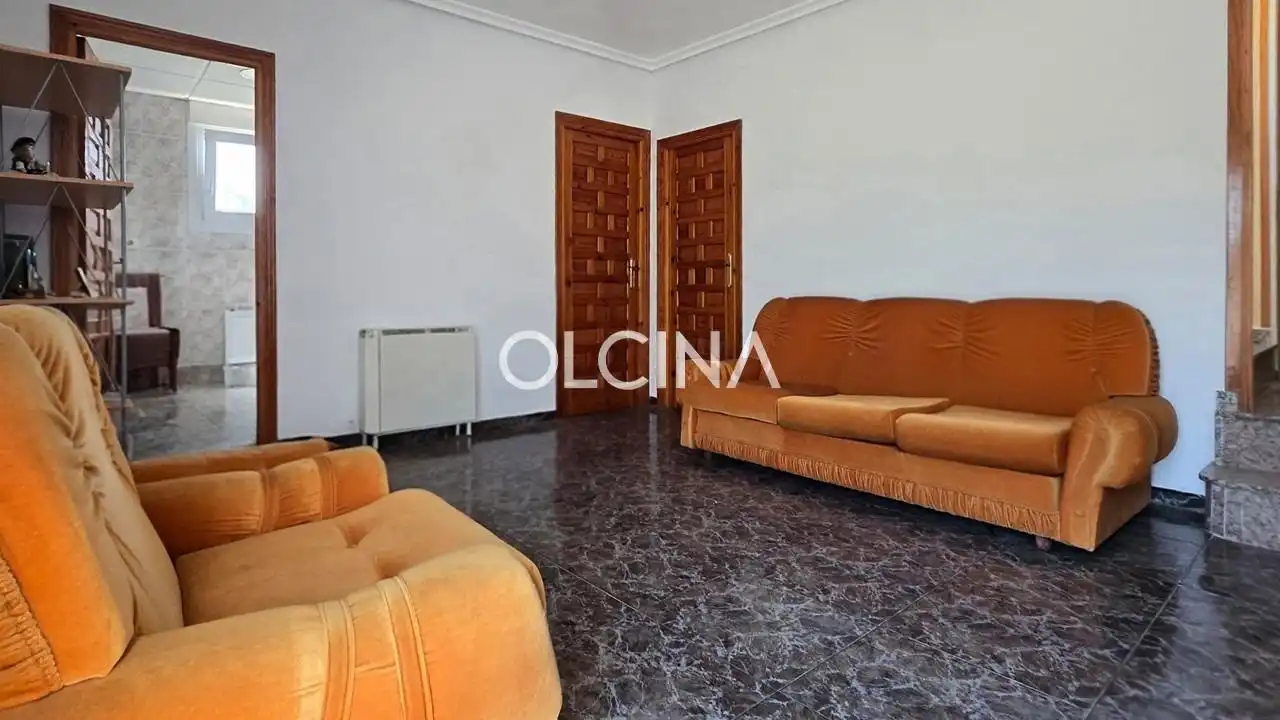 Living room of Houses for sale in Banyeres de Mariola  with Heating, Private garden and Terrace