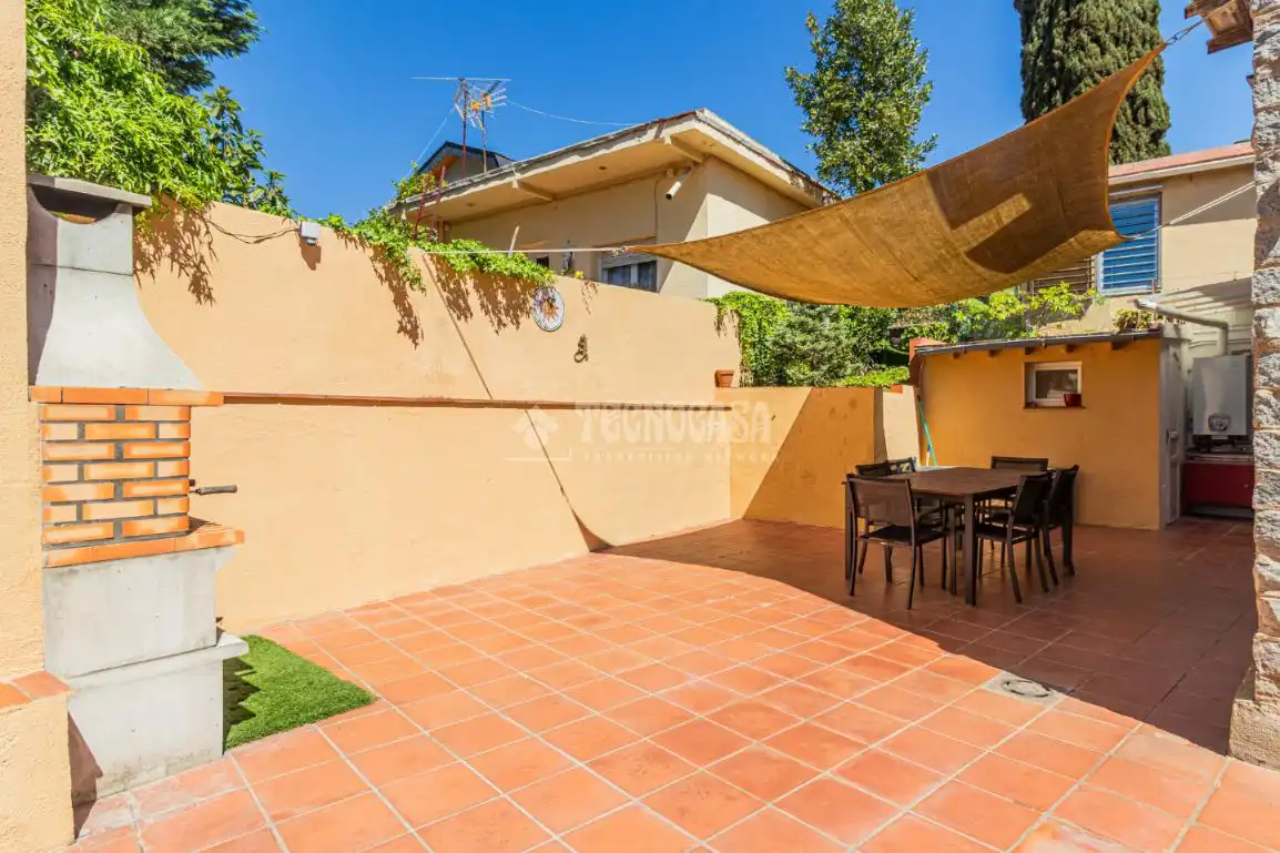 Terraza de Casa o chalet en venta en Sant Cugat del Vallès con Aire acondicionado, Calefacción y Trastero