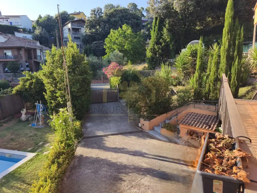 Terrace of Houses for sale in Sant Pere de Vilamajor  with Swimming Pool