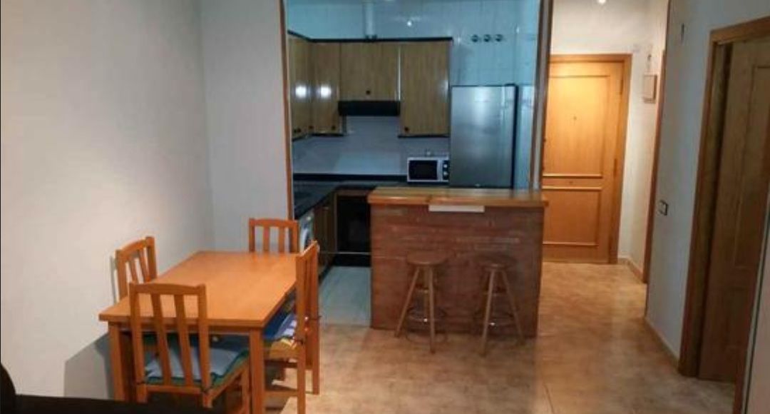 Cocina de Apartamento en venta en Málaga Capital con Aire acondicionado, Parquet y Amueblado