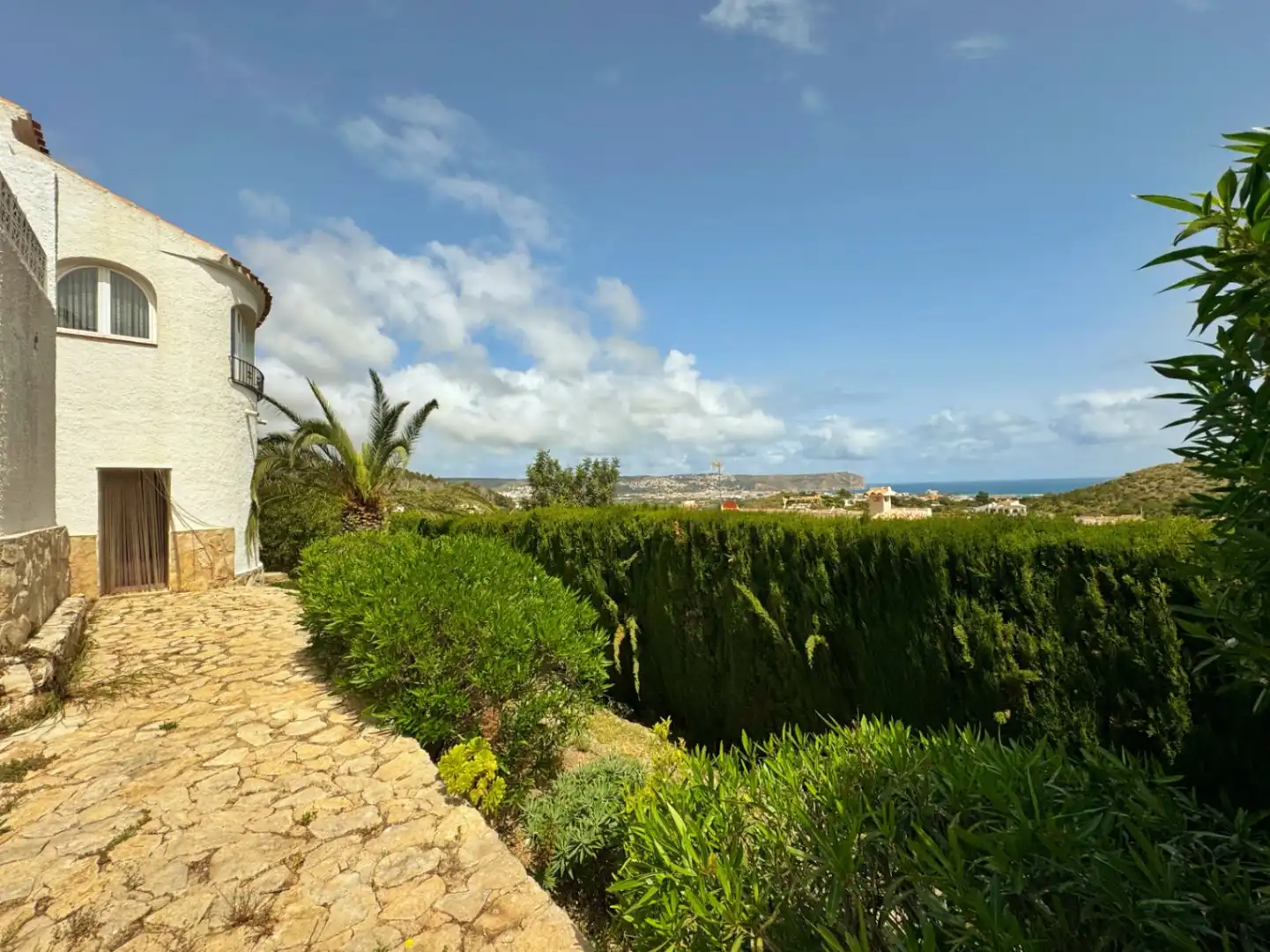 Vista exterior de Casa o chalet en venta en Jávea / Xàbia con Aire acondicionado, Calefacción y Piscina
